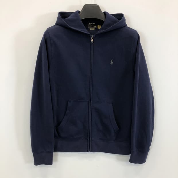 폴로 랄프로렌 더블니트 후드집업 QR 백화점판 55 