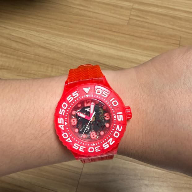 [빈티지 스와치] 90‘s 생산 스쿠버다이버 