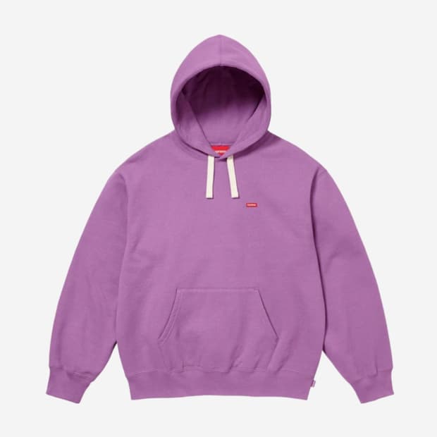 Supreme Box Logo Hoodie (Purple / Made i