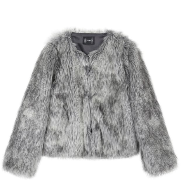 플레어업 퍼자켓 그레이 1 사이즈