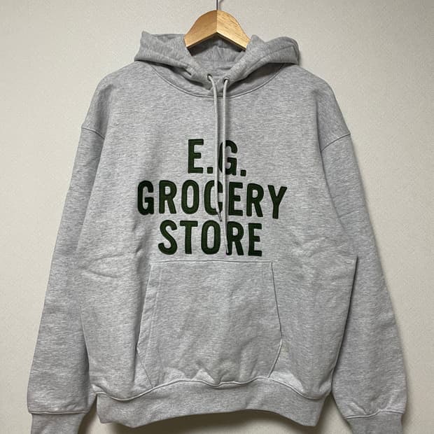에스피오나지 Grocery Heavyweight Hoodie Grey