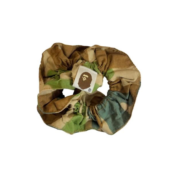 베이프 카모 슈슈 스크런치