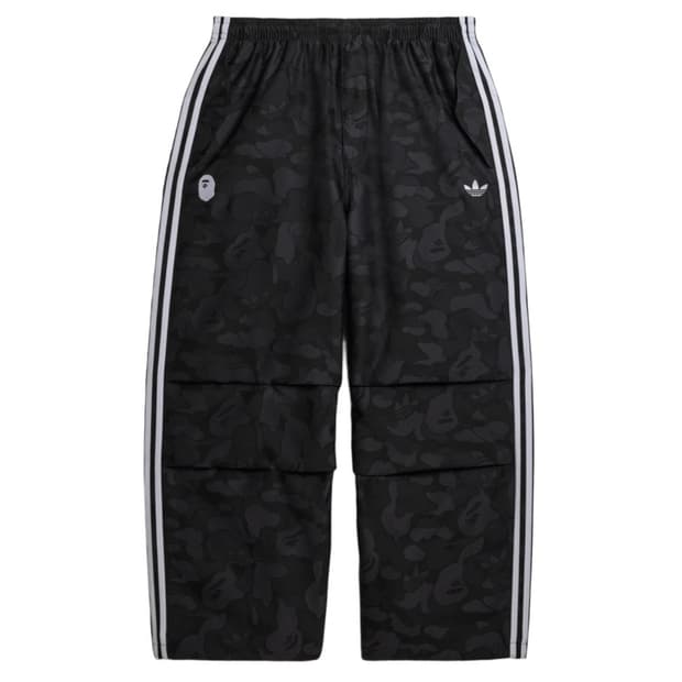 아디다스 베이프 자카드 팬츠 블랙 L adidas bape