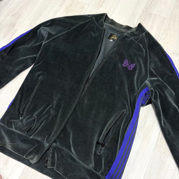 Needles velour track jacket
