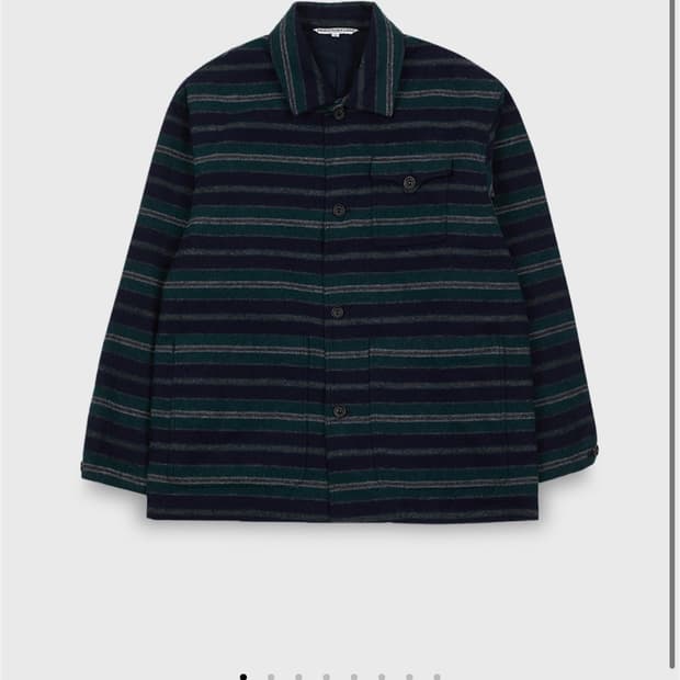 헤리티지플로스 울 블랭킷 자켓 그린 M