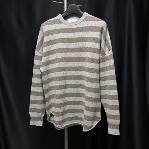 F) 익스트림 캐시미어 * 론 하만 스트라이프 니트