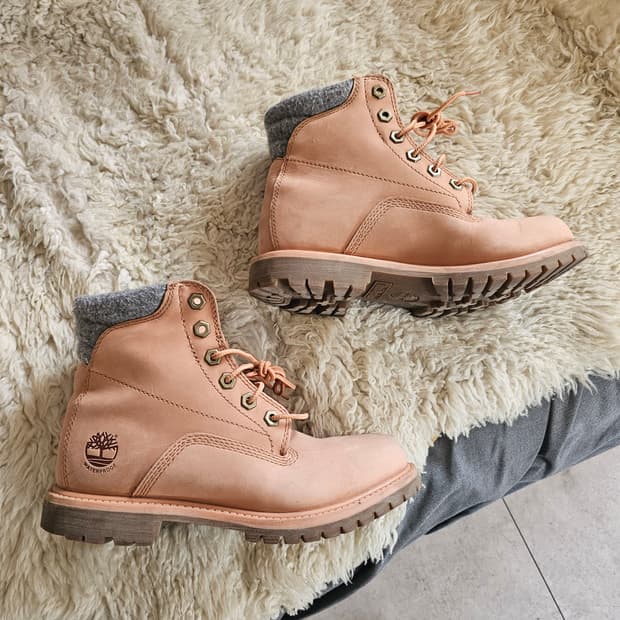 235 팀버랜드 워커 핑크 워터루프