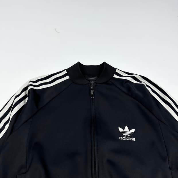 아디다스 트레포일 삼선 블랙 트랙탑 져지 (S 여성추천)