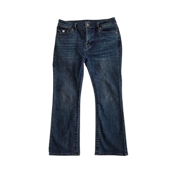 TrueReligion 트루릴리젼 로우라이즈 세미 부츠컷 데님