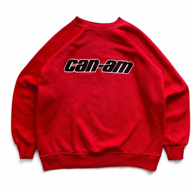 70's 챔피온 can-am 스웻셔츠 XL(100)