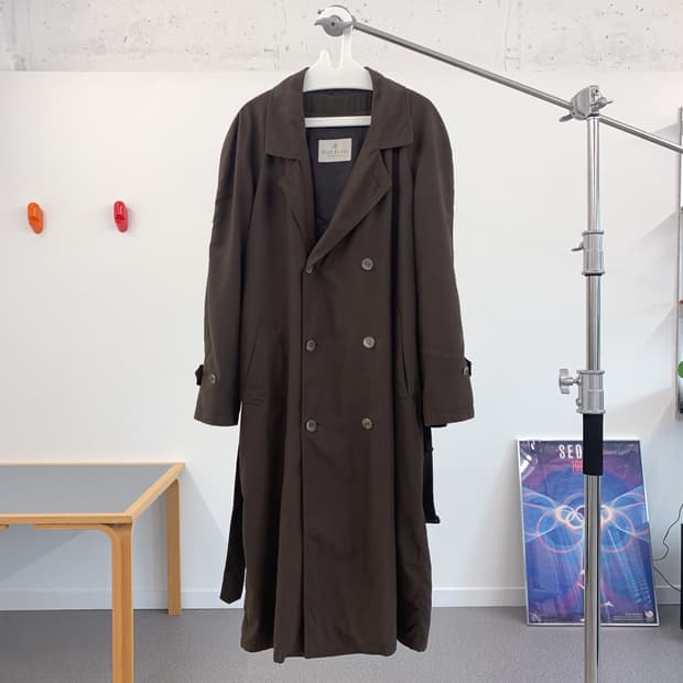 'USA' 울 100% 트렌치코트 '105'