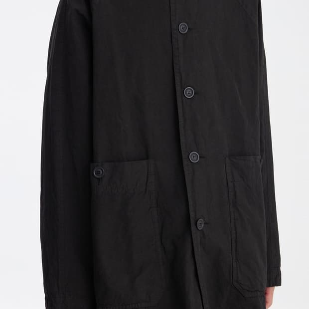 (9999) Hwork Coat (Tough Cot) - Black