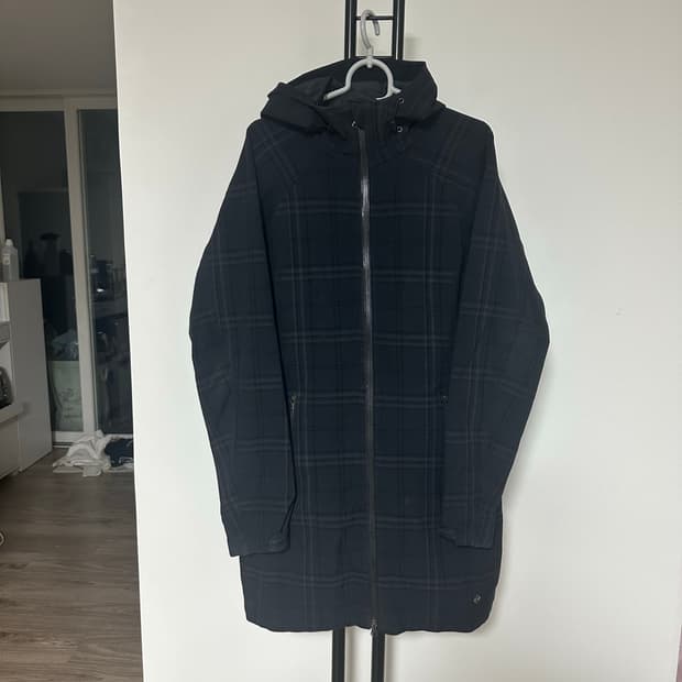 콜롬비아 올드스쿨 옴니히트 체크 후드 자켓 -95사이즈