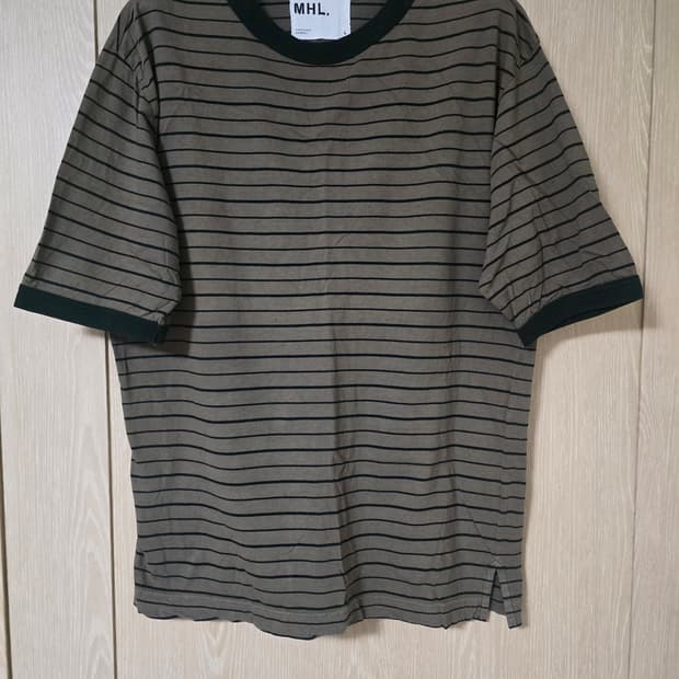 MHL COTTON LINEN STRIPE JERSEY