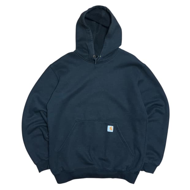 칼하트 블랙 오버핏 후드티