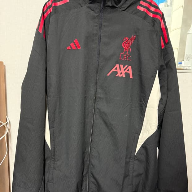 25-26 아디다스 리버풀 윈드브레이커(블랙)