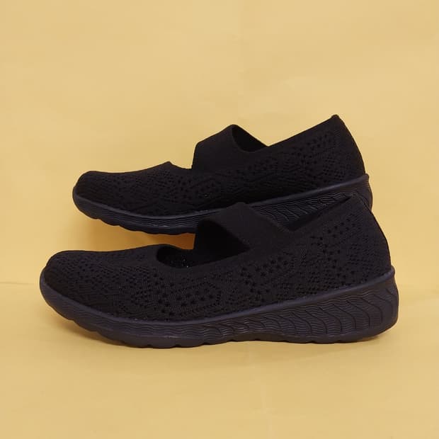 여성 스케쳐스 업-리프티드 블랙 잇츠 페이트 샌들 (230)