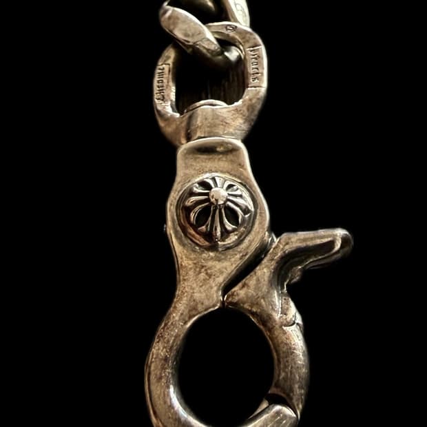 [레어]크롬하츠 월렛체인 클래식 쇼트/싱글클립