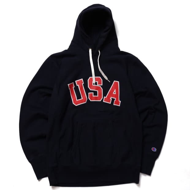 챔피온 Champion USA Embroidered Reverse Wea