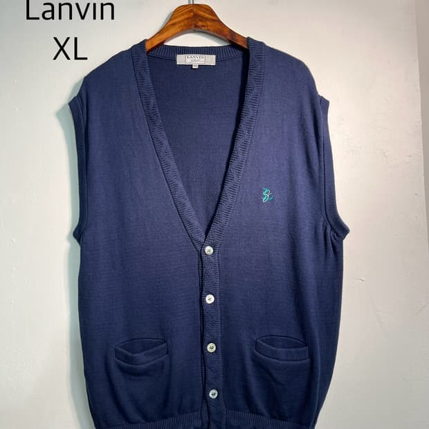 Lanvin 랑방 코튼 베스트 XL