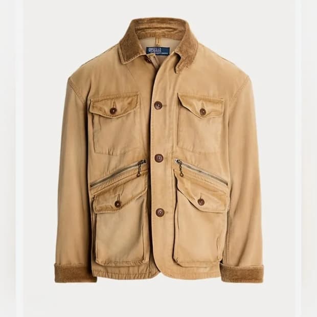 L 폴로 랄프 로렌 캔버스 웨이딩 재킷