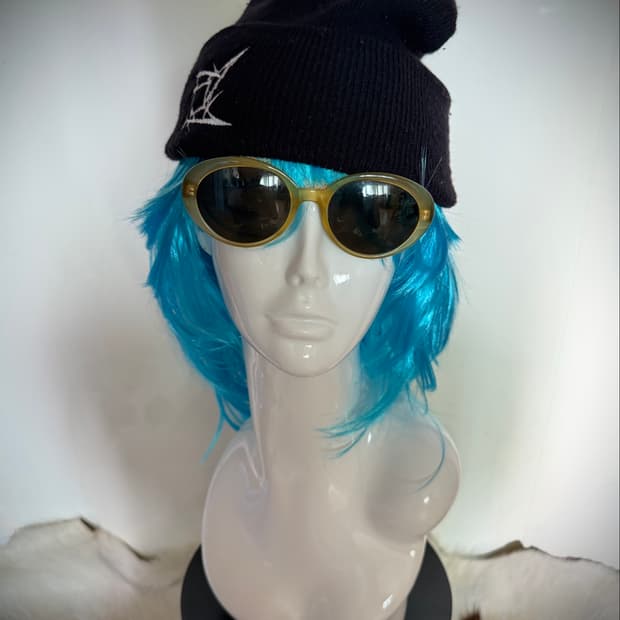90s Ck Kurt cobain oval sunglasses