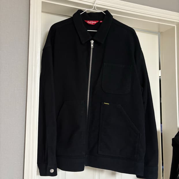 [xl] 슈프림 몰스킨 워크자켓 23fw