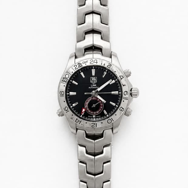 태그호이어 링크 GMT 오토매틱 시계