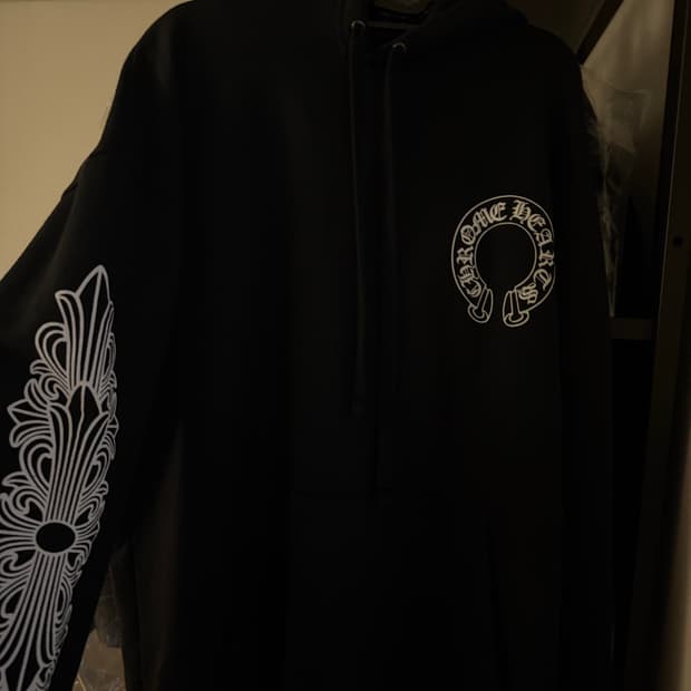 크롬하츠 홀스슈 후드티 M