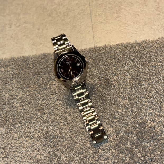 [희귀] 카시오 쿼츠 LTP 1259D-1A 블랙 S