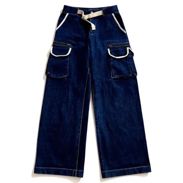 Country Wear 카도 와이드 데님 청바지