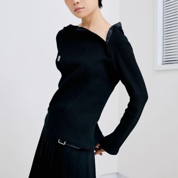 할로미늄 와플 후디 s