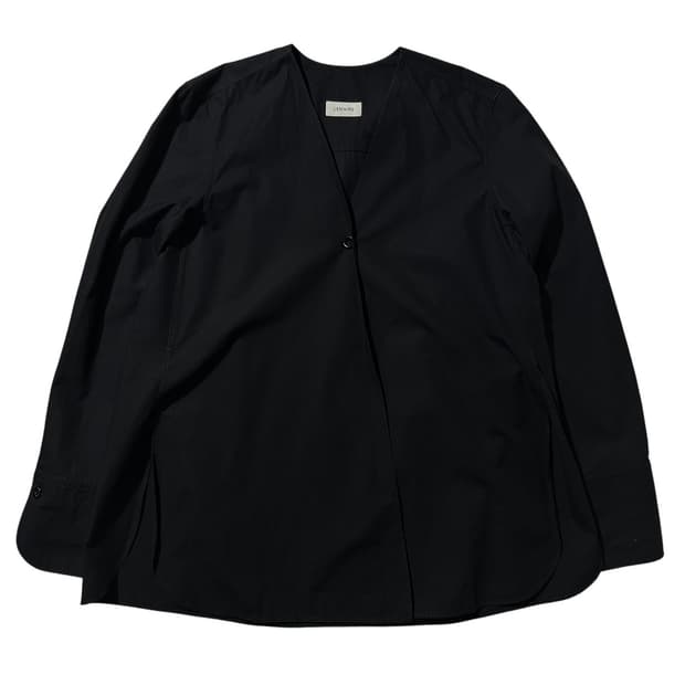 르메르 카라리스 블라우스 블랙