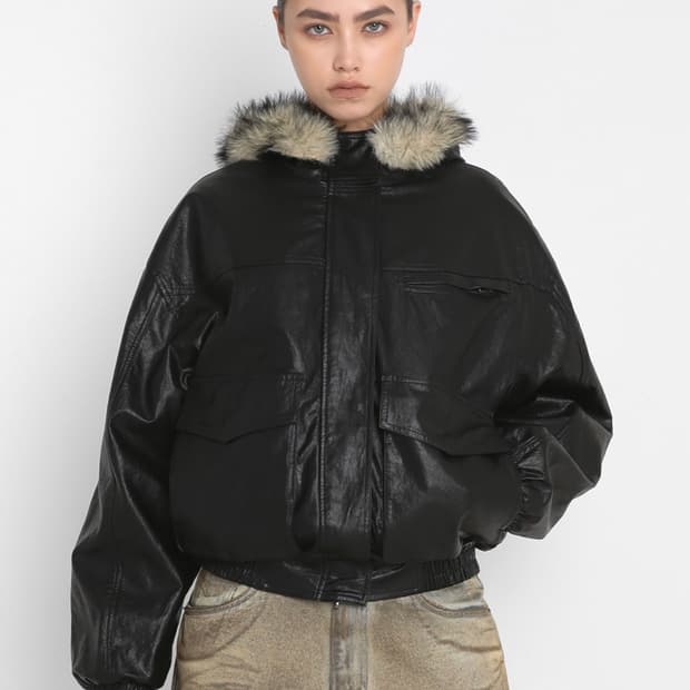 샌드릭 퍼 자켓