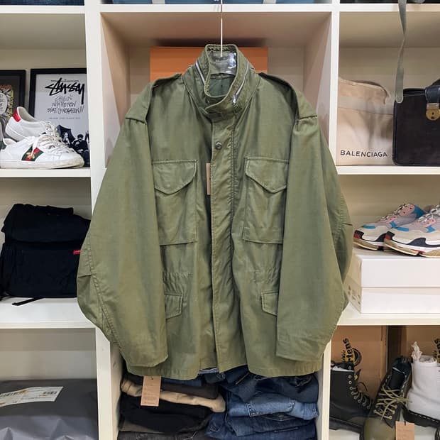 USA M-65 카키 필드 자켓 M