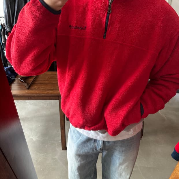 Timberland Weathergear 하프집 플리스