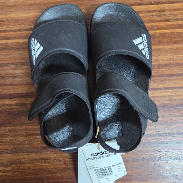 아디다스 키즈 주니어 아딜렛 샌들 200