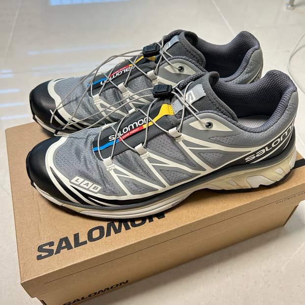 살로몬 xt-6 리컷 팬텀 바닐라 아이스 290