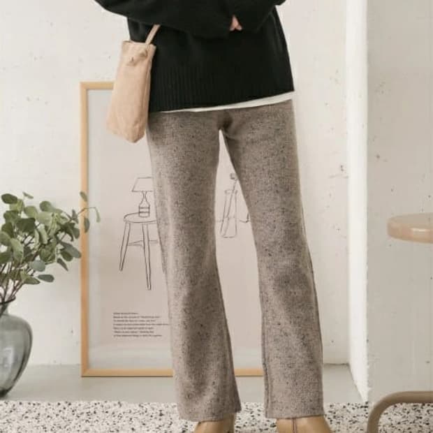 어반 리서치 도어 니트 팬츠