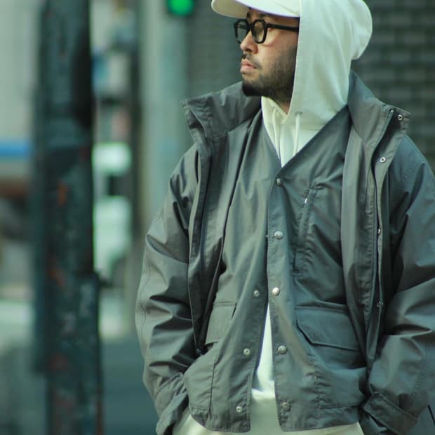 노스페이스 퍼플라벨 for 나나미카 하이벤드 스탠카라 코트