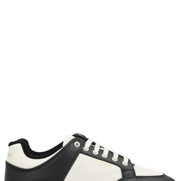 생로랑 SL61 그레인드 레더 로우탑 스니커즈 EU42