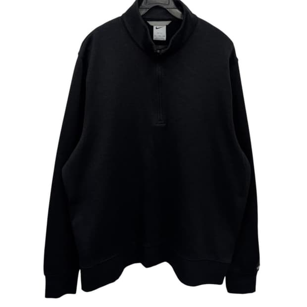 나이키 소매로고 반집업 자켓 