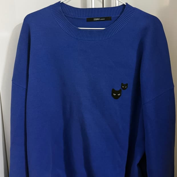 송지오 지제로 니트 S (실측 M)