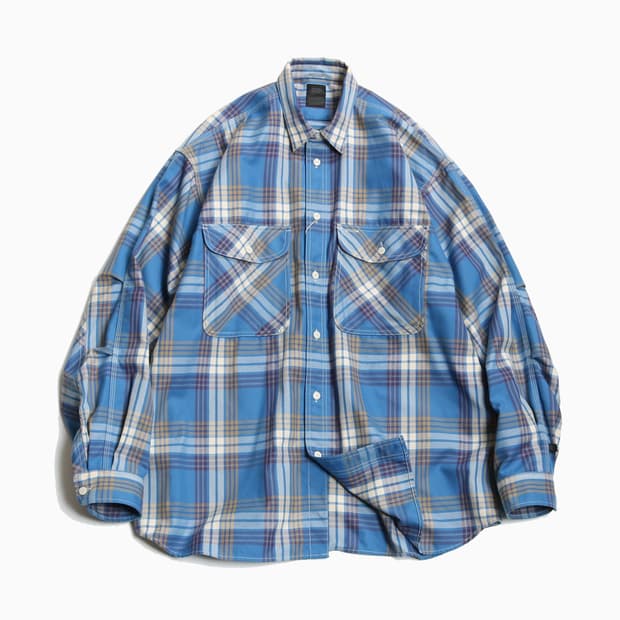 다이와피어 플란넬 체크셔츠