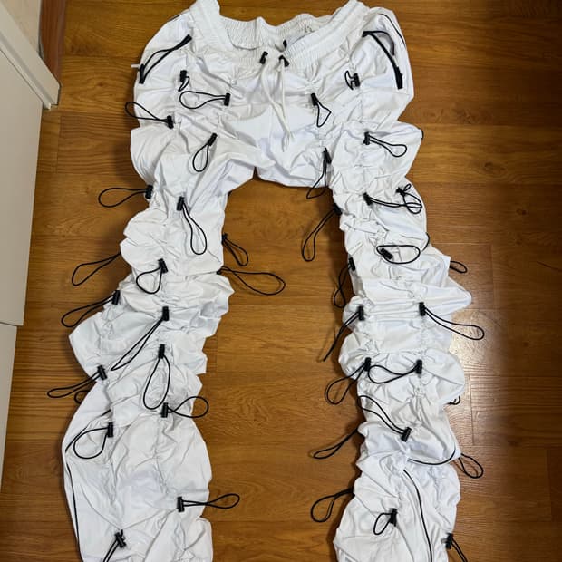 [3] 99%is 곱창팬츠 화이트 블랙