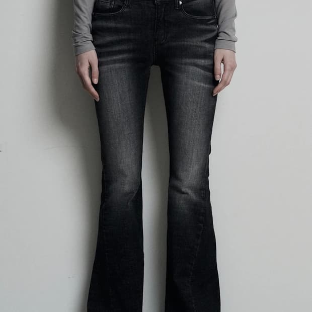 시너진 CAT WASHING DENIM PANTS BLACK (M 사이즈