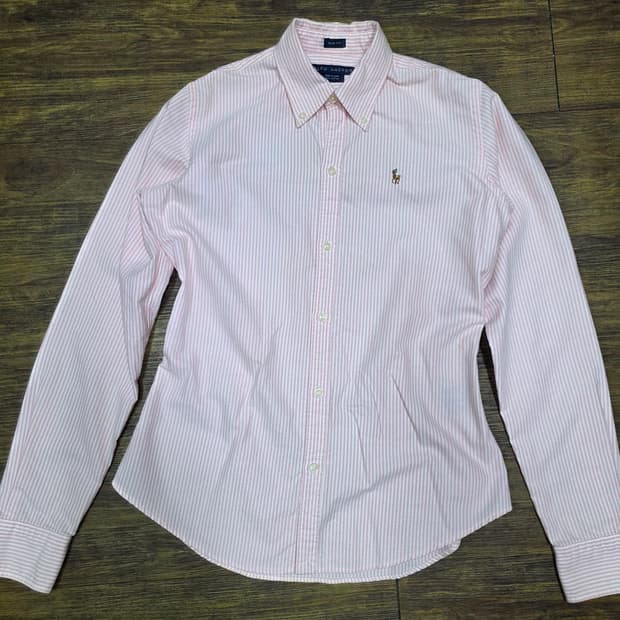 폴로 여성 스트라이프 셔츠 