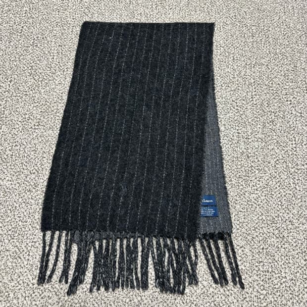 [택포,램스울80] 폴로 랄프로렌 이태리 투웨이 머플러 목도리 [A+]