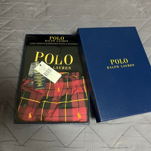 [L] 폴로 랄프로렌 파자마 세트