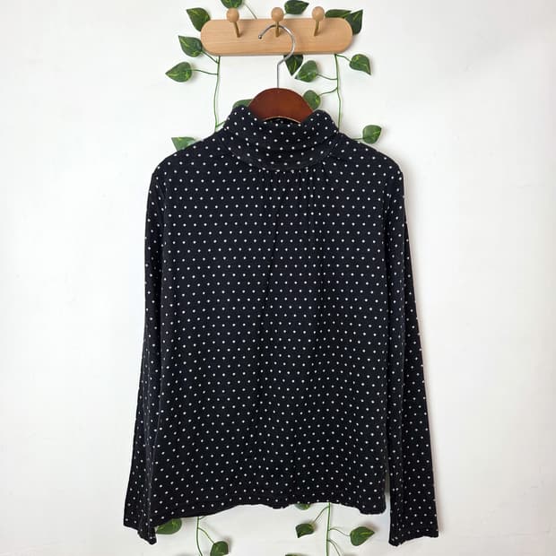 도트 목폴라 슬리브
